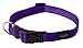 Reflective Dog Collar for Extra Large Dogs, Adjustable from 17-27 inches, Purple