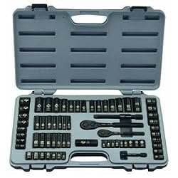 Stanley 92-824 69-Piece Black Chrome Socket Set