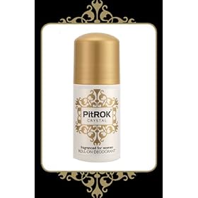 PitROK Crystal Roll-On Deodorant for Women