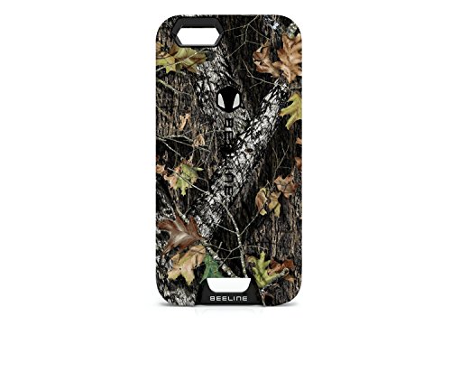 Beeline Cell Phone Protective iPhone 6+/6S+ Case w/ 30" Retractable Carabiner (Mossy Oak Break Up)