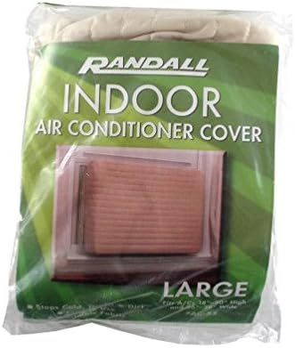 Large Indoor Quilted Air Conditioner Cover (Fits A/C 18"-20" X 26"-28" Wide)