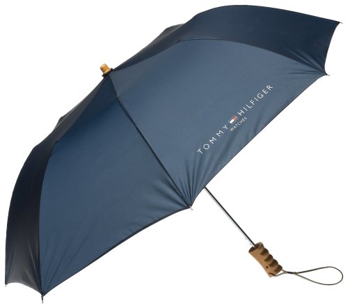 Tommy Hilfiger Auto-Open Navy Blue Umbrella #TH001