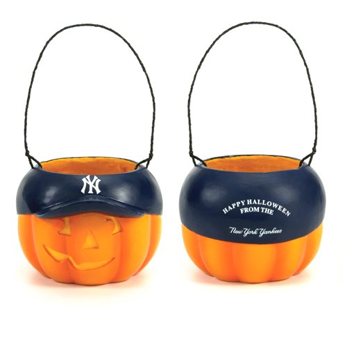 MLB New York Yankees Halloween Trick-or-Treat Pumpkin Bucket