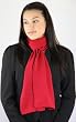 Handmade Ultra Thin Alpaca Natural Fiber - Featherweight Collection - Traditional Red (Gift Idea for Men and Women)