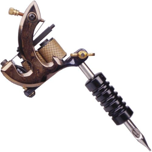 High Quality 1 Rotary 1 Steel Damascus Tattoo Gun Power Supply Tattoo Kits GU108