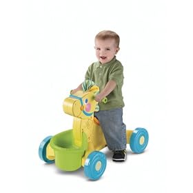 Fisher Price Roll-Along Musical Pony by Fisher-Price