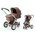 Safety 1st 19904430 - Roadmaster Set - Travelsystem,  2 in 1 Kombikinderwagen inklusive Kinderwagen- und Sportwagenaufsatz,  Regenverdeck,  Einkaufskorb und Adapter f�r die Maxi-Cosi Babyschale,  Moka