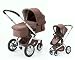 Safety 1st 19904430 – Roadmaster Set – Travelsystem,  2 in 1 Kombikinderwagen inklusive Kinderwagen- und Sportwagenaufsatz,  Regenverdeck,  Einkaufskorb und Adapter für die Maxi-Cosi Babyschale,  Moka