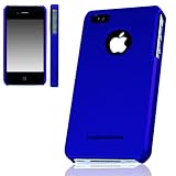 CaseCrown Polycarbonate Slim Case for Apple iPhone 4 and 4S (AT&T, Sprint, & Verizon compatible)- Blue