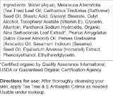 - Tea Tree & E Antiseptic Creme