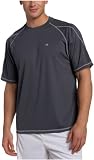  : Champion Men's Doubly Dry Short Sleeve Tee, Slate Gray, Medium