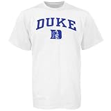 Duke Blue Devils Youth White Bare Essentials T-shirt