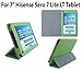 HappyZone PU Leather Case Cover For Hisense Sero 7 Lite LT Tablet - Green