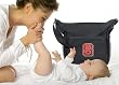 NC State Diaper Bag Official NCAA College Logo Deluxe NC State Wolfpack - Baby Bag - BEST Baby Shower GIFT for New Dad, Father or New Mom Mother GIFTS