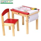 Art Table & Chair Set RED