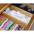 Axis 128 Natural-Wood Spring-Loaded Dresser Drawer Dividers, Set of 2