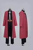 Fullmetal Alchemist Edward Elric Cosplay Uniform Costume
