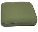 Arden Canvas Fern Sunbrella Acrylic Double Welt Seat Pad