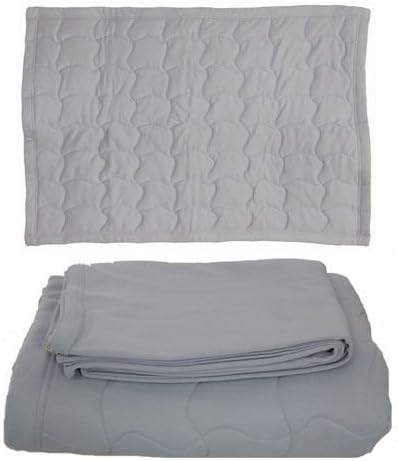 Organic Changing Pad and Play Mat - Blue