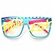 Party Rock Retro Neon Glasses Sunglasses Glow in the Dark Wayfarer