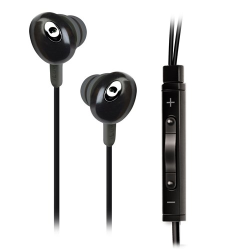 iLuv iEP315BLK カナル型ステレオイヤホン(リモコン・マイク付) ブラック iEP315BLK