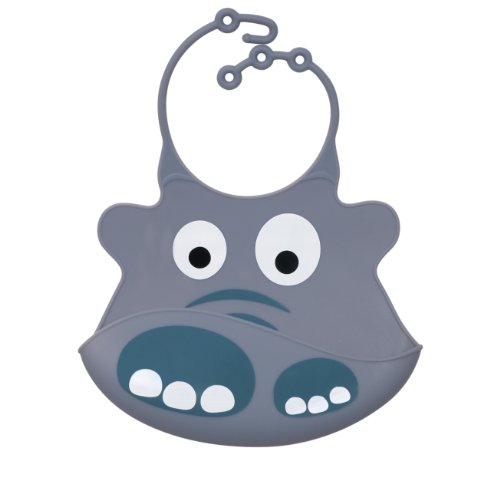 Ulubulu Silicone Bib, Elephant