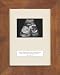 Sonogram Baby Ultrasound Picture Frame Shower Gift Inspirational Verse