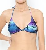 Rip Curl Zebra Reversible Bikini Triangle Top