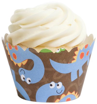 Dress My Cupcake Dinosaur Cupcake Wrappers, Set of 12