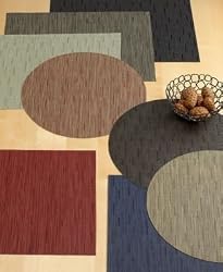 Chilewich Bamboo Place Mat (19"x14"/Cranberry)