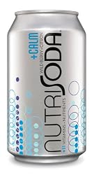 Nutrisoda Calm, Wild Berry & Citron, 12-Ounce Cans (Pack of 24)