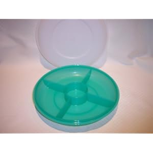 Tupperware Small Serving Center NEW Relish Tray Rare by Tupperware