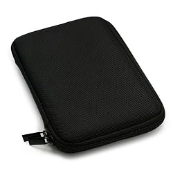 Black Portfolio e-reader Cover for Amazon Kindle Keyboard Wireless Reading Device, Wi-Fi, 6" Display, Graphite (Wifi Only , Wifi + 3G) + Live * Laugh * Love Vangoddy Wrist Band!!!