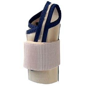 Decade 34407 Single Tension Spiral Stay Wrist Support Right Hand, Beige, Medium