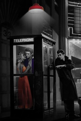 Empire 377043 Consani, Chris - Midnight Matinee - Gem&auml;lde Poster Marylin Monroe James Dean Elvis Gr&ouml;sse 61 x 91.5 cm