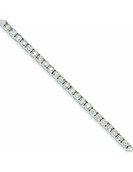 2.1 Carat 14K White Gold Diamond Bracelet