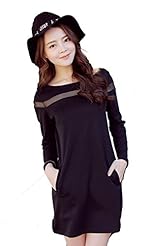 Cotton Cutout Fitted Jumper/Mini Dress 