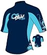 Opsrey Christi Ladies Rash Vest in Blue - X-Small