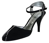 Produkt-Bild: David Braun Peep Toe Sandalette schwarz silber