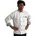 Uncommon Threads Poly/Cotton Twill Custom Trim Chef Coat