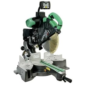 Hitachi C12LSH 12" Sliding Dual Compound Miter Saw with LCD Display and Laser Marker