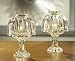 Crystal Clear Alexandria Tea Lamps, Set of 2