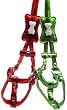 Crystal Bone Crystal Harness Size Large Red or Green