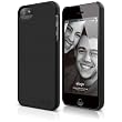 elago S5 Slim Fit 2 Case for iPhone 5 + HD Professional Extreme Clear film included - Full Retail Packaging - Soft Feeling Black