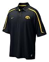 Iowa Hawkeyes NikeFit Hook & Lateral Count 2009 Football Sideline Polo