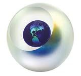 Glass Eye Studio The Americas Blown Glass Paperweight