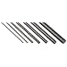 Nylatron GS Round Rod Sample Pack, Gray, 36" Length (Pack of 7)