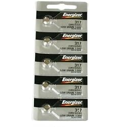Energizer 317 1.5 Volt #317 Watch/calculator Batts