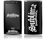 MusicSkins  Xperia 用液晶保護フィルム  Sublime - Stamp Logo  Xperia  MSXPERIA0206
