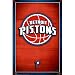 Detroit Pistons (New Logo) Sports Poster Print - 24x36